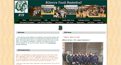 Desktop Screenshot of billericayouthbasketball.org